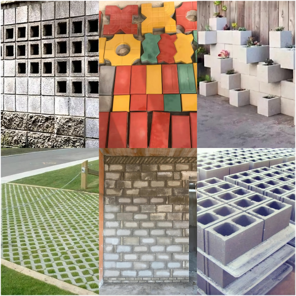Aplicaci&oacute;n de bloque de concreto